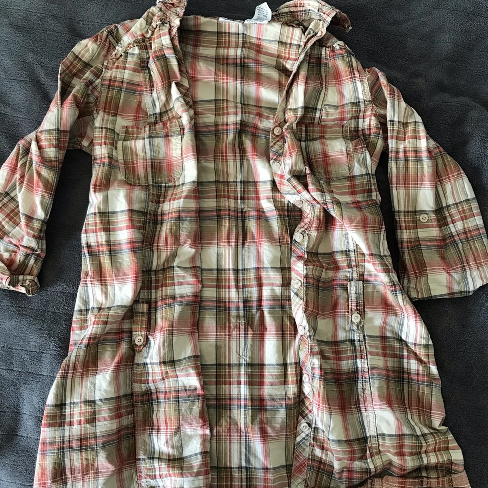 tan flannel